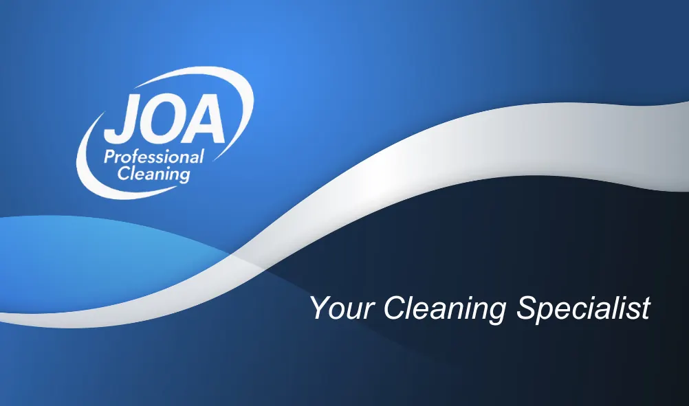 JOA Cleaning Services business card